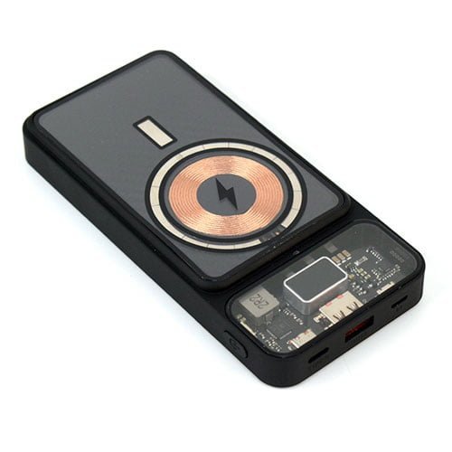 Transparent Magnetic Wireless Power Bank