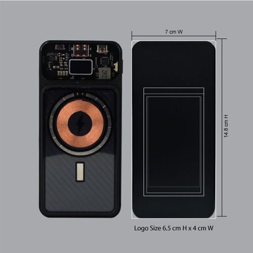 Transparent Magnetic Wireless Power Bank