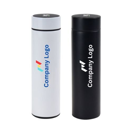 Double Wall Bottles with Temperature Display