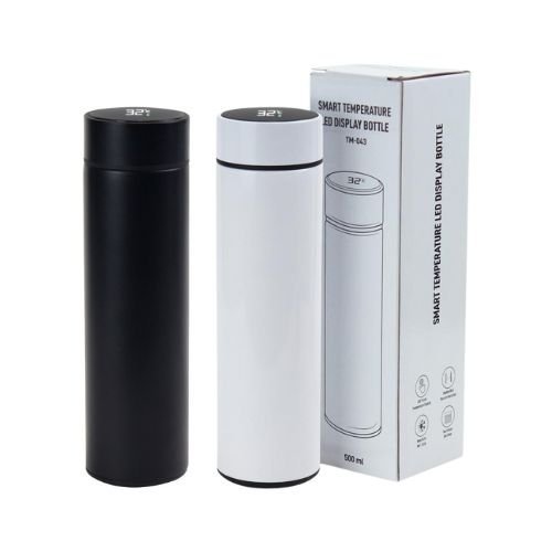 Double Wall Bottles with Temperature Display