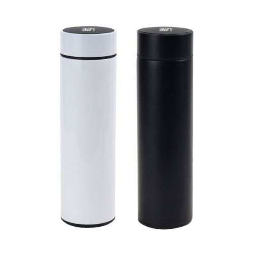 Double Wall Bottles with Temperature Display