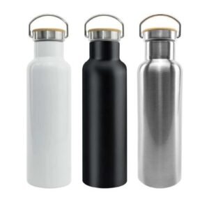 Stainless Steel Bamboo Flask