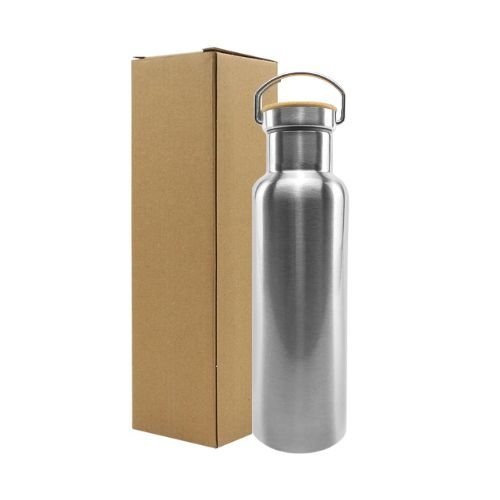 Stainless Steel Bamboo Flask