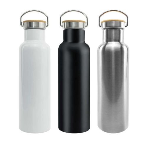 Stainless Steel Bamboo Flask