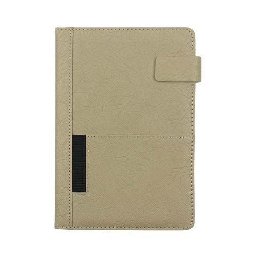 A5 PU Notebooks with Front Pocket & Magnetic Flap