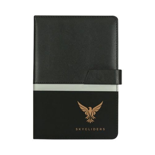 A5 Size PU Notebooks with Magnetic Flap