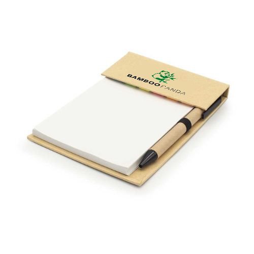 Notepad with Sticky Note and Pen