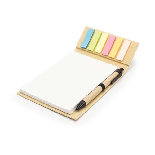 Notepad with Sticky Note and Pen