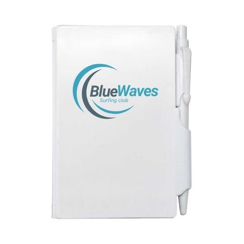 PVC Hard Cover Notepad with Pen