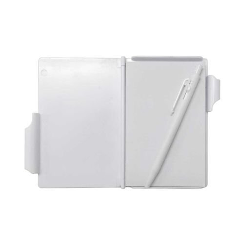 PVC Hard Cover Notepad with Pen