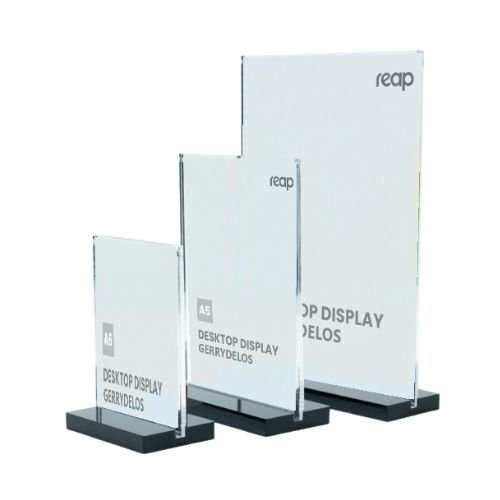 Acrylic Table Top Display Stand