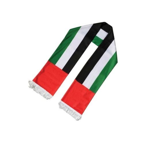 UAE Flag Satin Scarfs