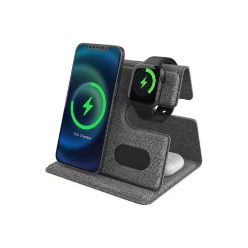Foldable Wireless Fast Charging Station