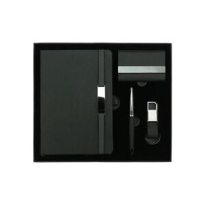 Office Gift Sets with Notebook, Pen, Card Holder, and Keychain