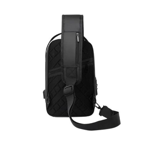Travel Shoulder Sling Crossbody Bag with USB Port