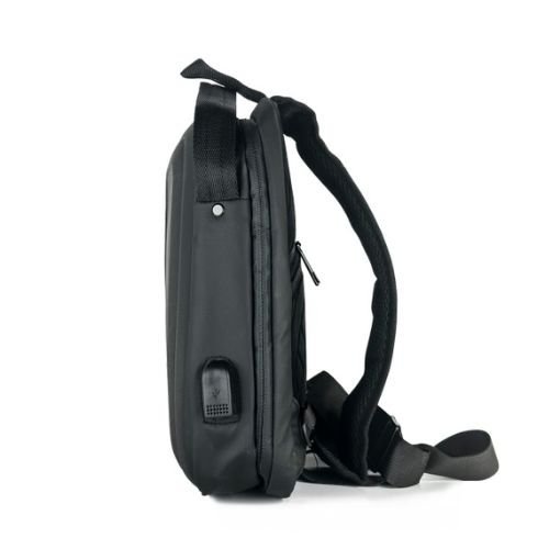 Travel Shoulder Sling Crossbody Bag with USB Port