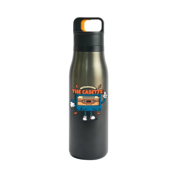 Double Wall Stainless Steel Bottles with Push Button – 500 ml