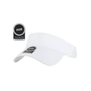 Performance Visor Cap White | Corporate Gifts Dubai
